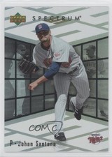 2007 Upper Deck Spectrum Season Retrospectrum Johan Santana #SR-SA 0b5
