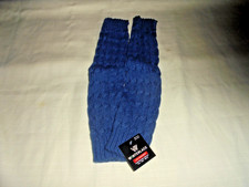 WINTERLACE LEG WARMER BLUE - WOMEN ONE SIZE
