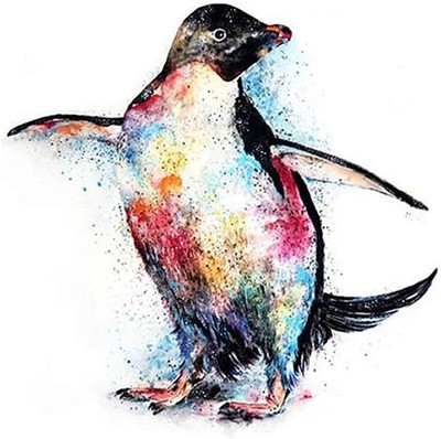 PINGUIN (4) KREUZSTICHMUSTER