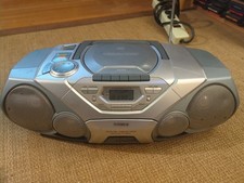 PHILLIPS Super Loud Boombox Digital Equalizer Dynamic Bass AZ1560 -Tested As Is