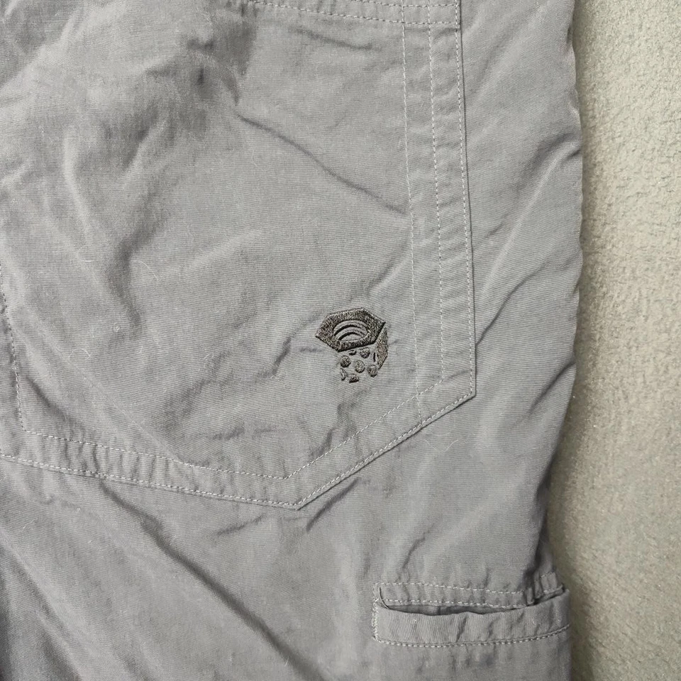 Mountain Hardwear Short Mens 38 GRay 12" Setter Outdoor Hiking Cargo Pockets - Image 4 of 4
