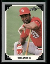 1991 Leaf #80 Ozzie Smith St. Louis Cardinals