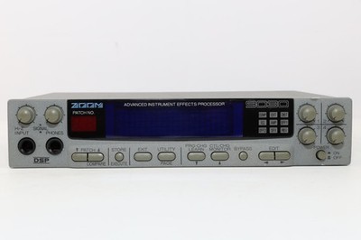 【名機】ZOOM 9030 マルチエフェクター ギター エフェクト プロセッサー Repaired Zoom 9030 Advanced Instrument Effects Processor W/Adapter