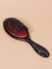 Flair Brush Natural Boar Bristle and Nylon Bristle Small Hair Brush - Handy Size