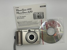 Canon PowerShot A20 Digital Camera Untested for Parts / Not Working - A6