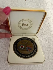 Metal 2015 Victory Of The ROK-US Alliance Challenge Coin in Orig Bx -