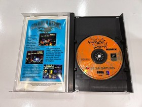 Battle Arena Toshinden Remix (Sega Saturn) Complete CIB w/Registration Card Exc!