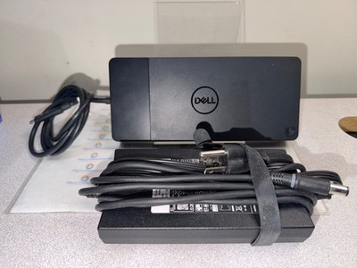 Dell K20A001 K20A WD19 Thunderbolt Dock Station w/Power Supply TESTED!