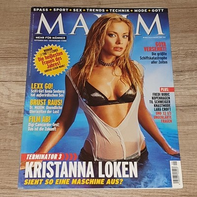 Maxim 9/2003, Xenia Seeberg, Kristanna Loken, Megan Gale, Michelle & Lisa Cowley
