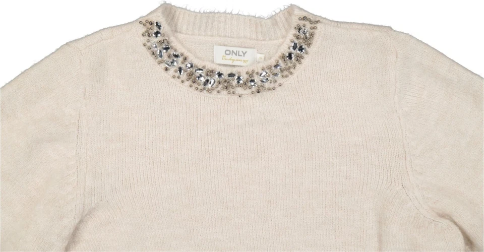 NEU ! Only Damen Pullover beige Gr. M - Bild 3 von 4
