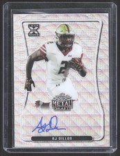 2020 Leaf Ultimate Draft #BA-AJD AJ Dillon Vertical card #/50 Auto