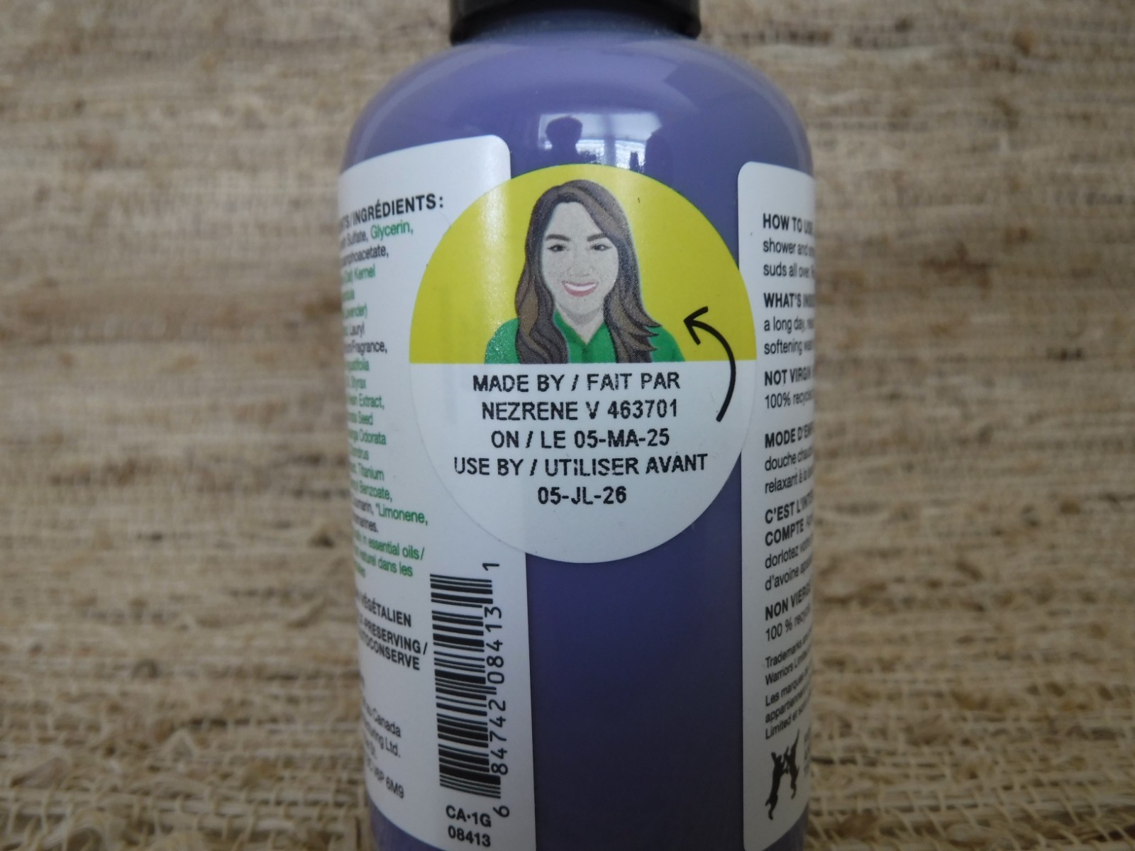 Lush SLEEPY Shower Gel 3.3 Fl Oz New Sealed 100ml 