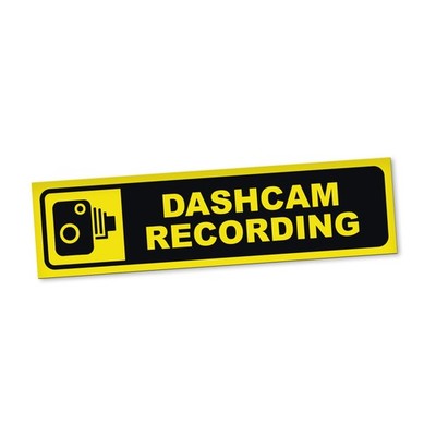 Dashcam Recording Magnetschild Auto Videoaufzeichnung Magnetfolie Magnetisch