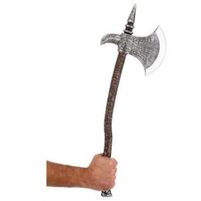 Deluxe Viking Spear Axe - 26" - Plastic - Costume Accessory Prop - One Size