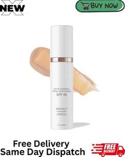 Tinted Moisturizer With SPF 46 Anti-Aging - Tinted Sunscreen for Face - Face Sun