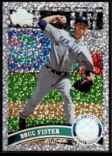 2011 Topps Diamond Anniversary Doug Fister Silver Sparkle Card #362