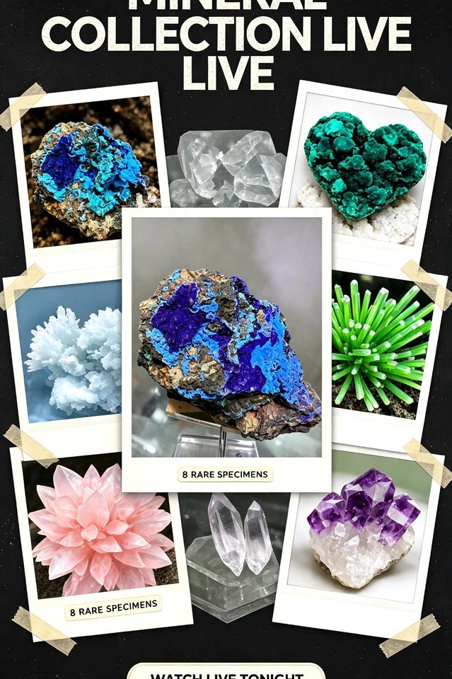 Natural crystal mineral specimens are worth more than they cost