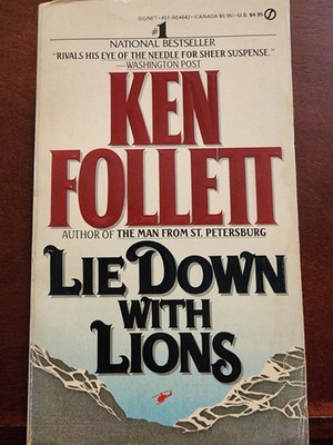 Lie down with Lions by Ken Follett (1986, Paperback)