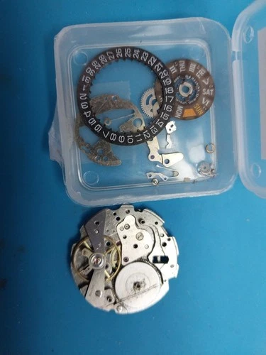 Vintage Seiko 6139a chronograph  Watch Parts Balnce Good , Complete Barrel