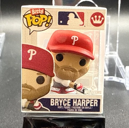 2026 Topps Series 1 Super Box Funko Bitty Pop! Bryce Harper Phillies