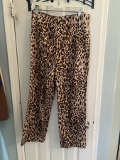 Reformation Animal Print Pant 10