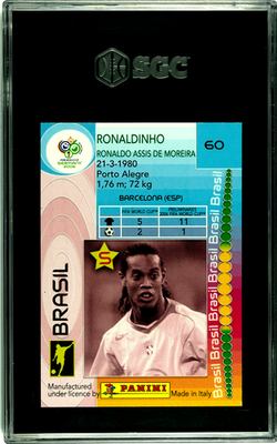 2006 Panini FIFA World Cup Germany - Ronaldinho #60 for sale