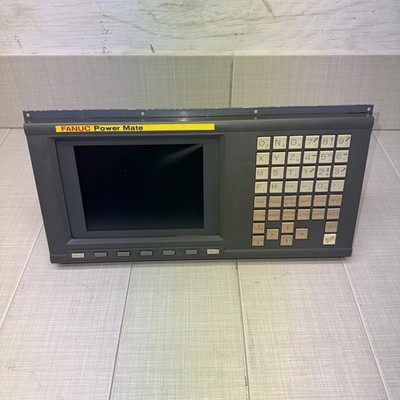 FANUC A02B-0166-C261/R POWER MATE LCD/MDI UNIT, USED, MAKE OFFER!