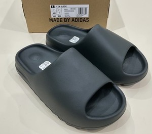adidas gazelle silver green womens ADIDAS YEEZY SLIDES 'ONYX'  Locker SF