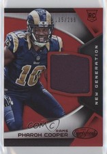 2016 Certified New Generation Jerseys Mirror Red 135/299 Pharoh Cooper #26 n1u