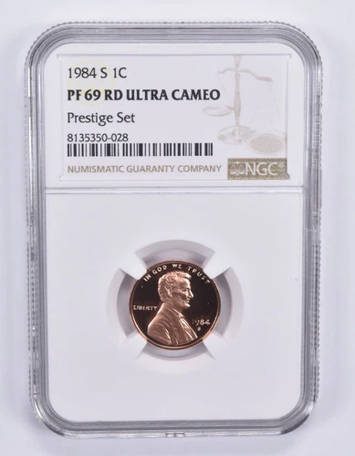 1984-S Lincoln Memorial Cent Prestige Set PF69 RD UCAM NGC *4948