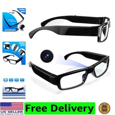 Camera Glasses Video Glasses HD with 64GB Memory Card Recording Glasses Smart...