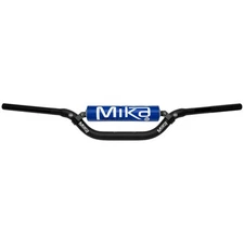 Mika Metals 1 1/8" Oversize Handlebars Mini Low Bend Black/Blue