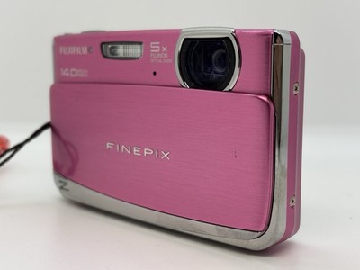 FUJIFILM finepix Z80 Pink 14MP Digital Camera 5x Optical Zoom From