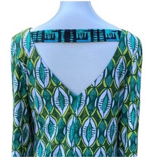 Laundry by Shelli Segal Dress Medium Stretch Cut Out Wide Sleeve Boho Vacation