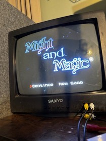 Might & Magic Secret of the Inner Sanctum NES 1992 Tested, Saves