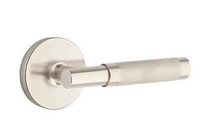 Emtek Select Dummy, Disk Rosette, T-Bar Stem, Knurled Handle US15