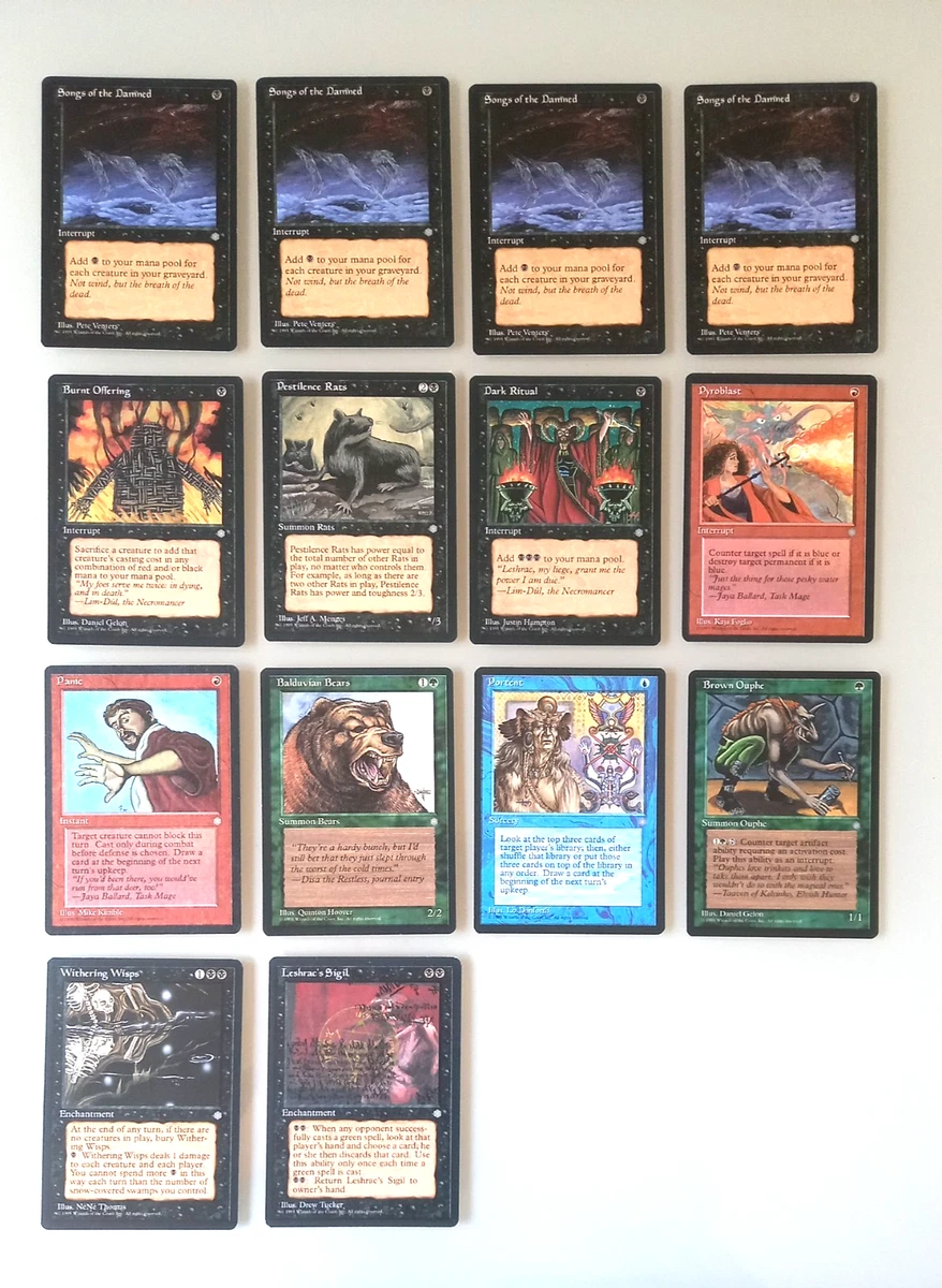 Magic: The Gathering Trading Card Games Ice Age Sets for sale - eBay
