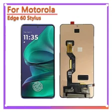 OLED For Motorola Edge 60 Stylus LCD Display Touch Screen Digitizer Assembly 