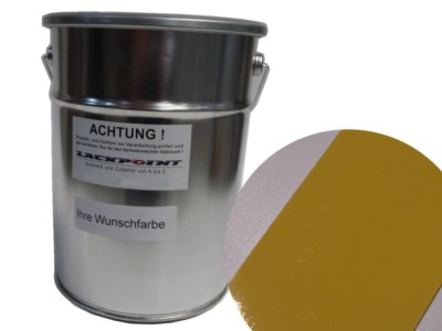4 Litre Ready-to-Spray Base Coat Suitable for BMW 337 Yellow Paint Lackpoint M