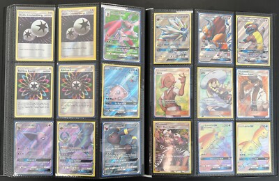 Pokemon TCG Sun & Moon Base Set Complete 289 Card Master Set w/ foils, FAs,  etc | eBay