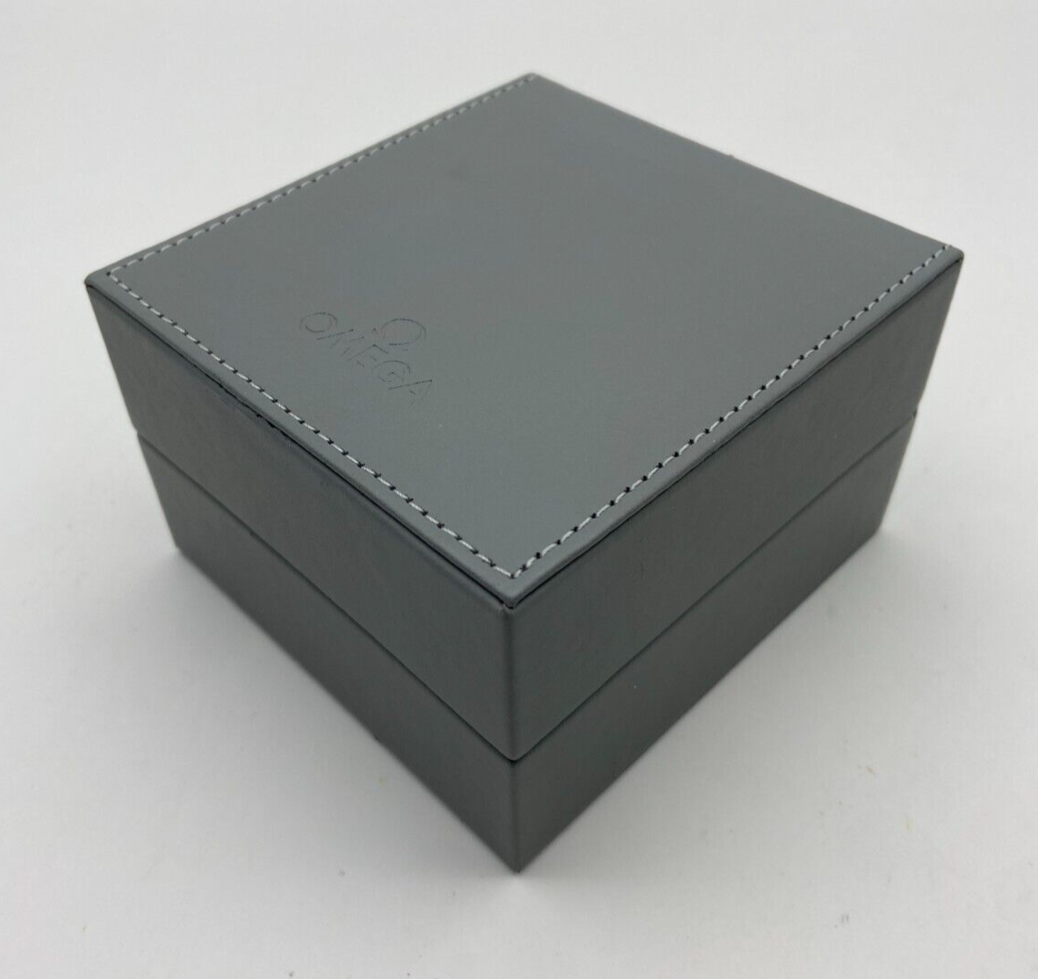 Genuine Omega Watch gray vintage Box case #1357 | eBay