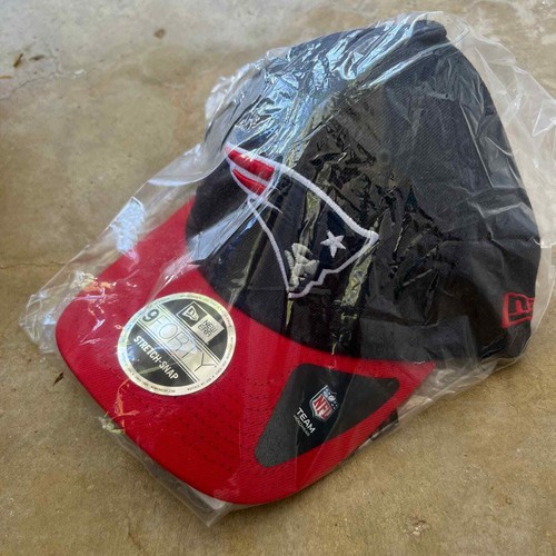 Men's NFL New England Patriots Football Team Hat Cap Snapback Heather Navy - 第 1/4 張圖片