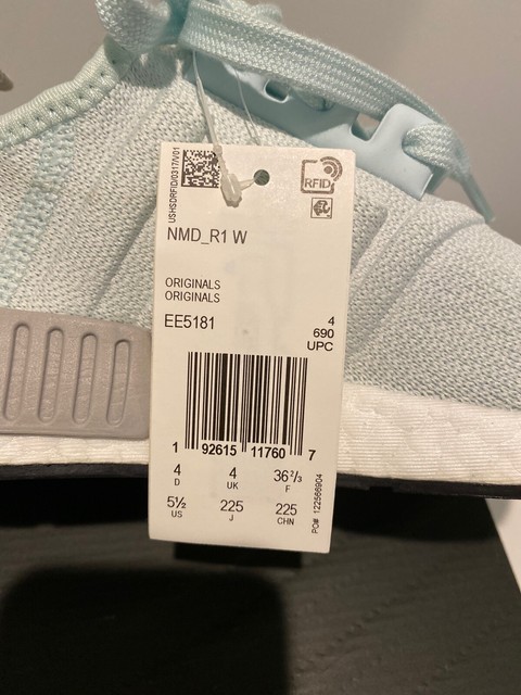 Size 5.5 - adidas NMD R1 Ice Mint 2019 - EE5181 for sale online | eBay