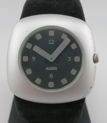 Alessi Stefano Pirovano Ladies Aluminum Quartz Watch - AL2014 - New Battery