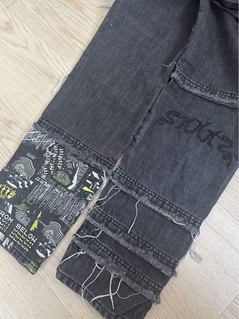 パンツ DIANTE EMBROIDERY DAMAGE DENIM Embroidered Wide-leg Jean – Cynthia Rowley