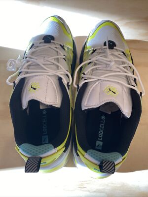 0425) Puma LDQCell Omega Lab White/Black/Yellow 370928-01  display picture 2