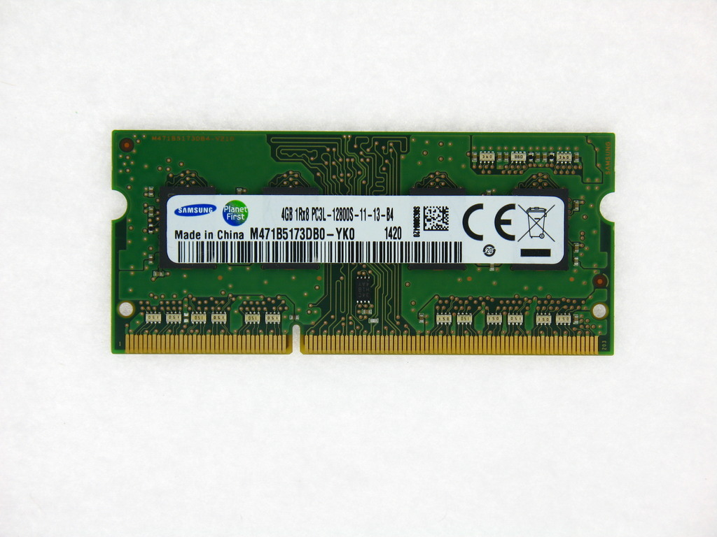 Samsung 1.35V DDR3 Low Voltage 4GB PC3-12800 1600 Mhz Laptop