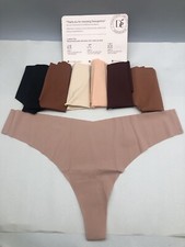 Seamless Thongs for Women No Show Thong Underwear Women Comfortable Multiple 7pc