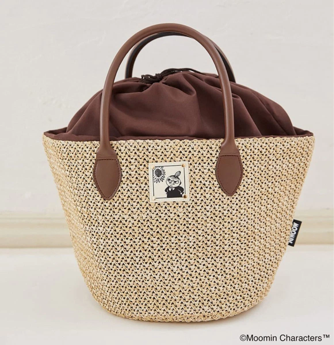 Moomin Purse A Big Basket Bag Natural Ver. Novelty BAG Book