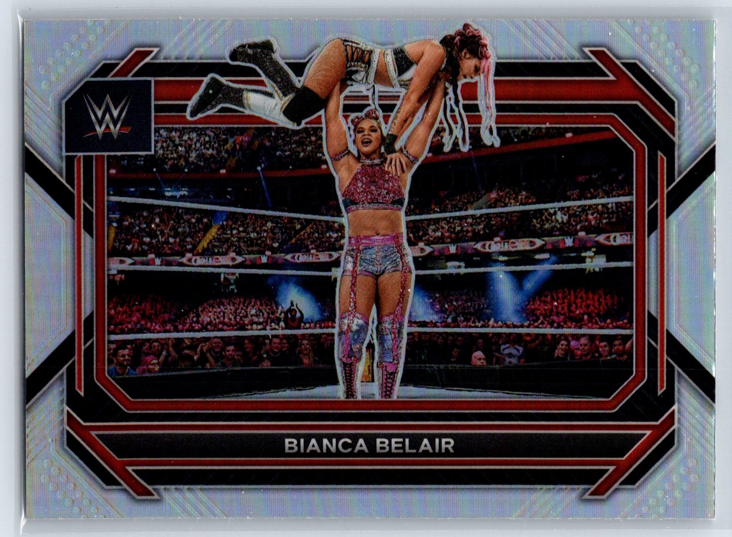 2023 Panini Prizm WWE Bianca Belair Silver Prizm #28